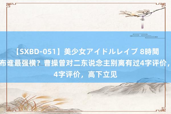 【SXBD-051】美少女アイドルレイプ 8時間 赵云和吕布谁最强横？曹操曾对二东说念主别离有过4字评价，高下立见