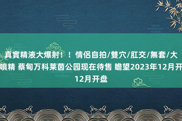 真實精液大爆射！！情侶自拍/雙穴/肛交/無套/大量噴精 蔡甸万科莱茵公园现在待售 瞻望2023年12月开盘
